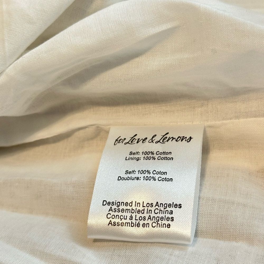 NWT FOR LOVE & LEMONS Ellis Mini Dress Size Small - Picture 10 of 13